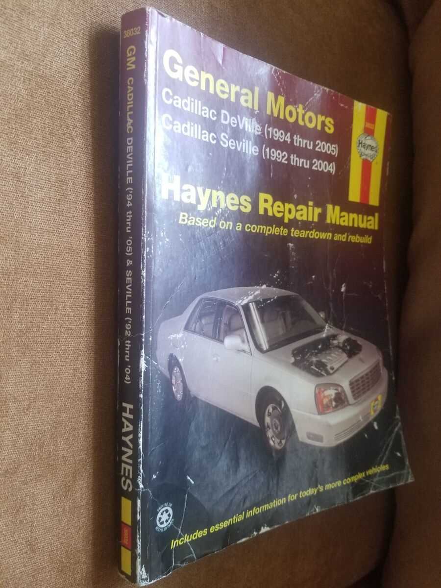 1994 cadillac deville repair manual