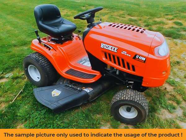 huskee riding mower repair manual