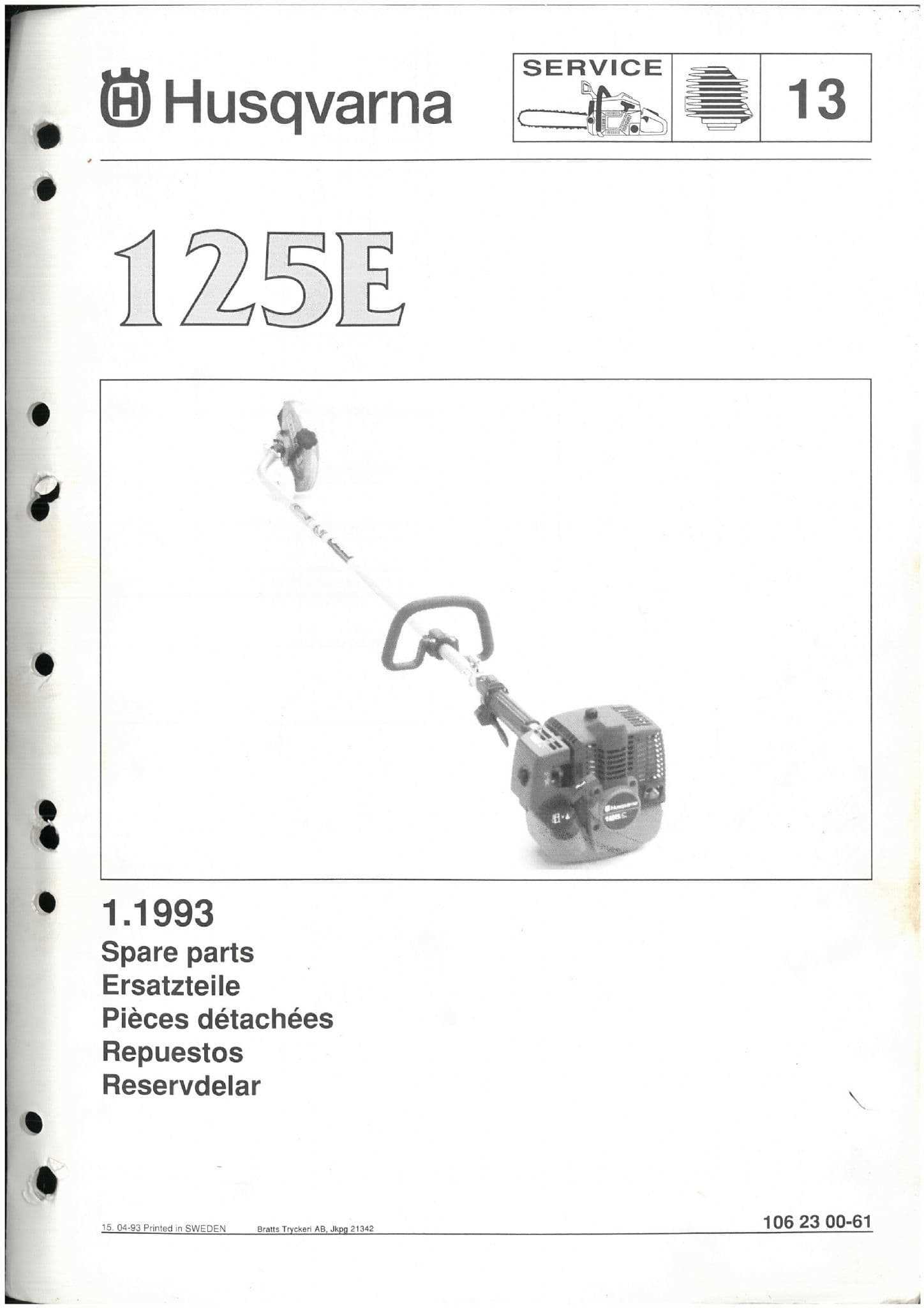 husqvarna 322l repair manual