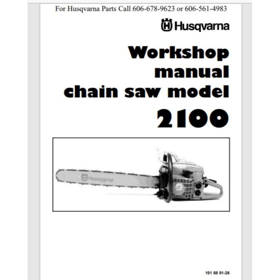 husqvarna 460 rancher repair manual