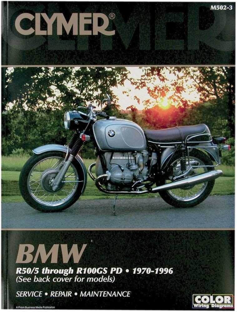 bmw motorrad repair manuals