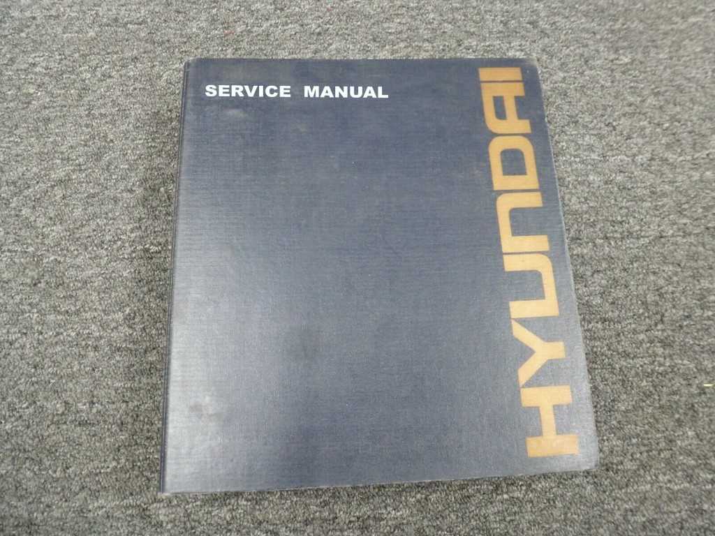 hyundai service repair manual