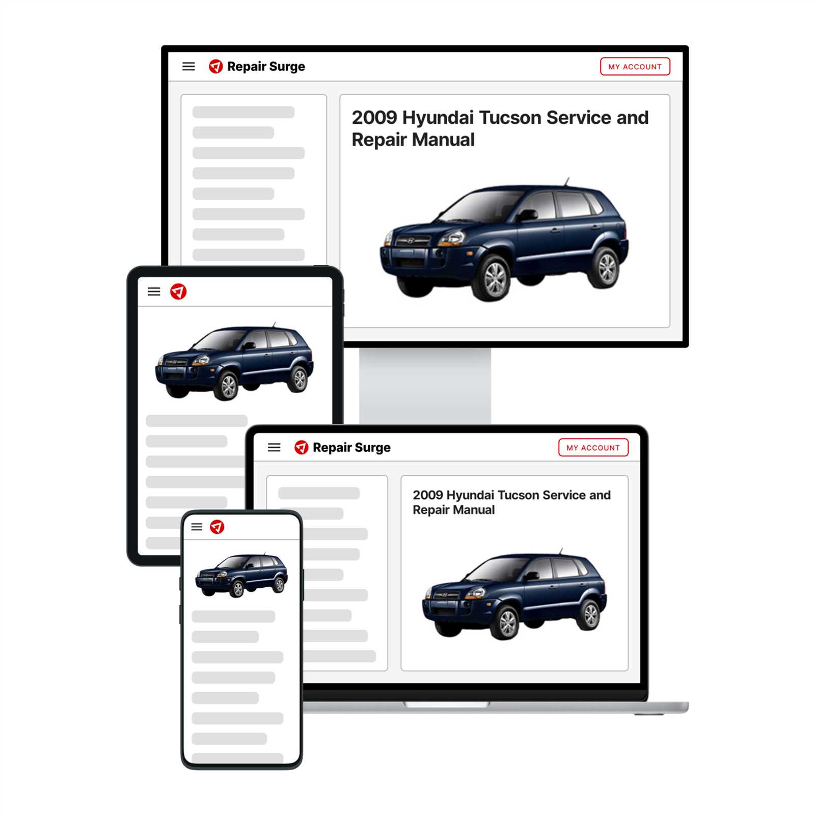 hyundai tucson repair manual