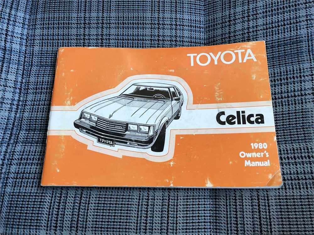 1977 toyota celica repair manual