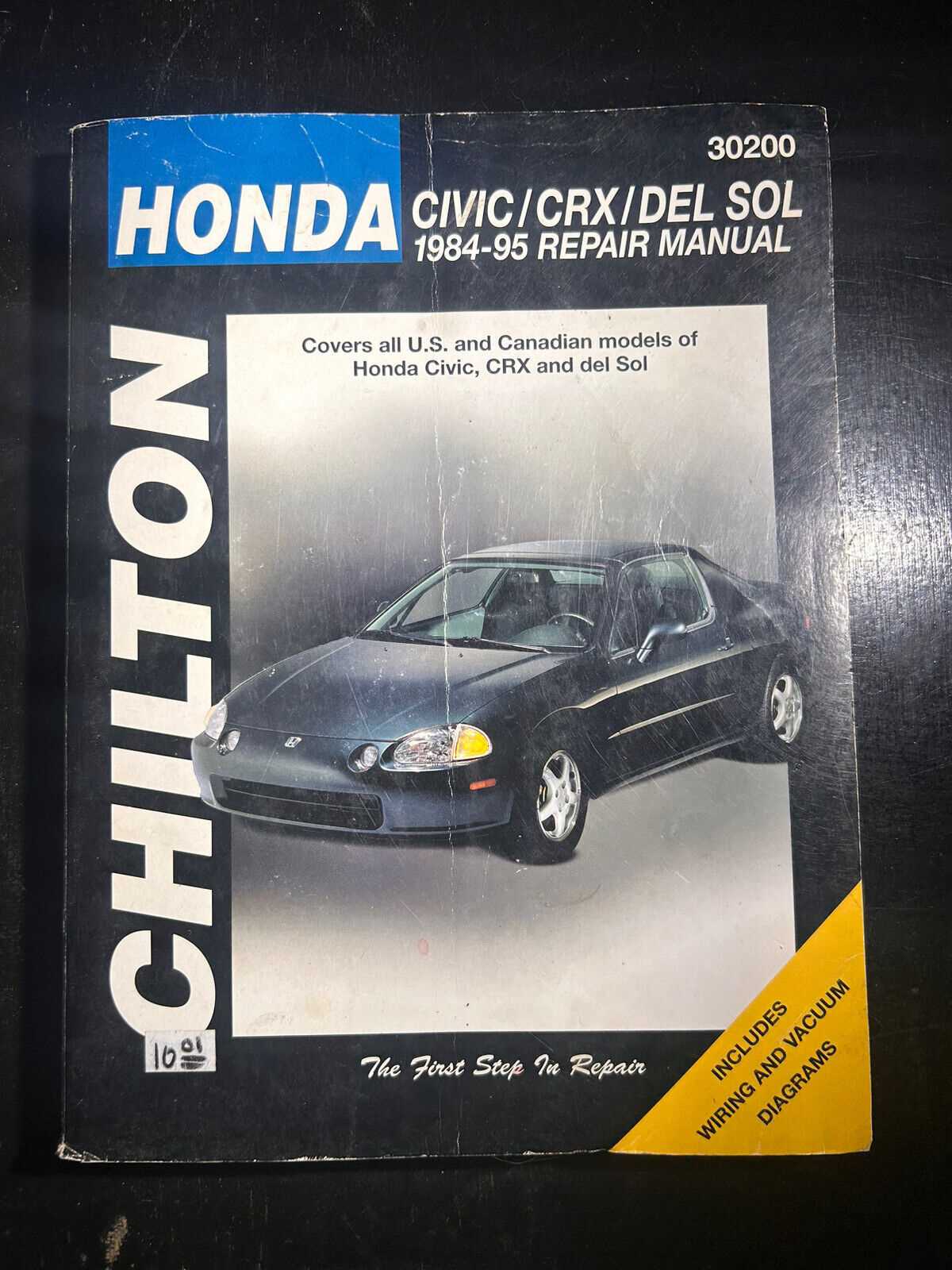 honda car repair manuals