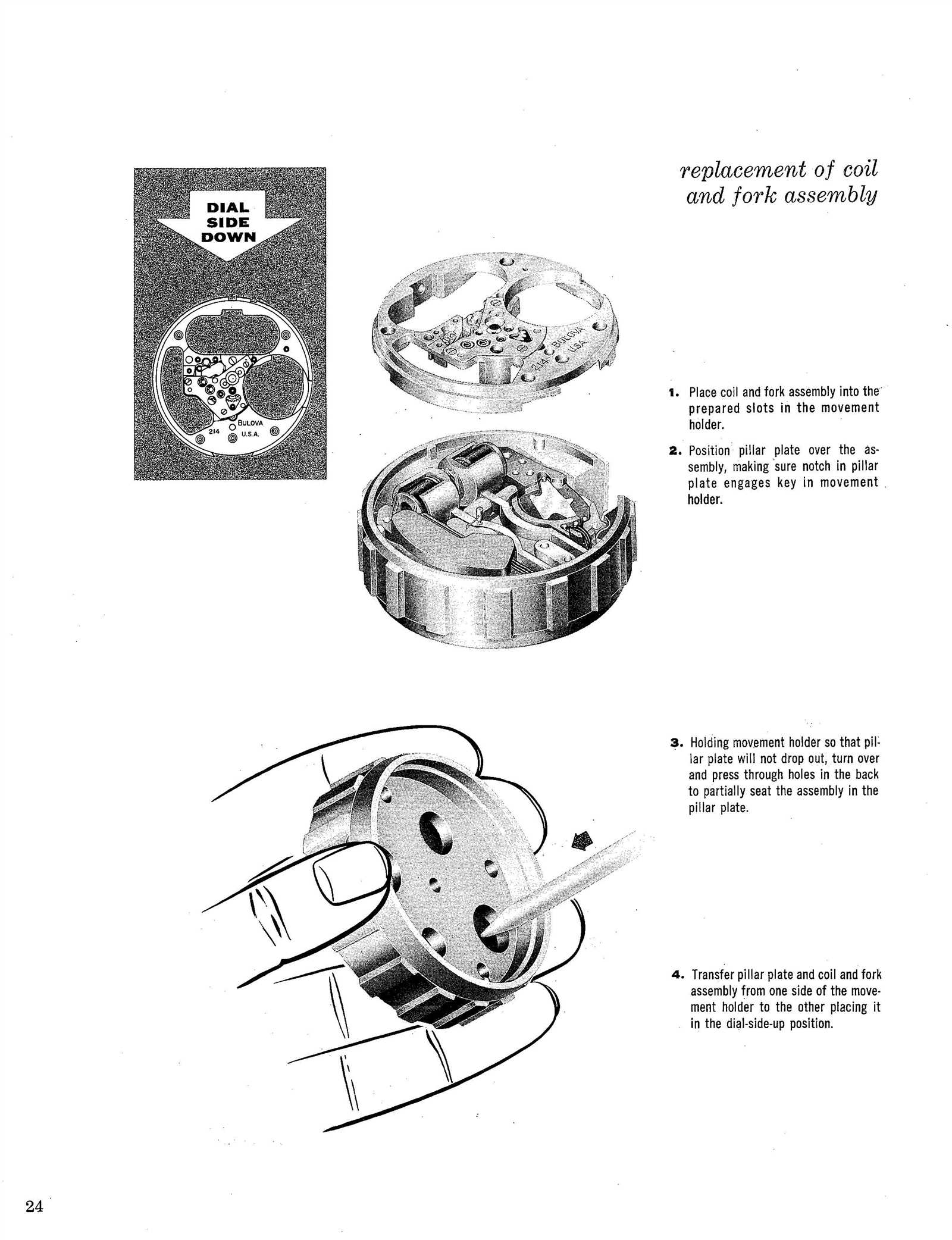 bulova watch repair manual