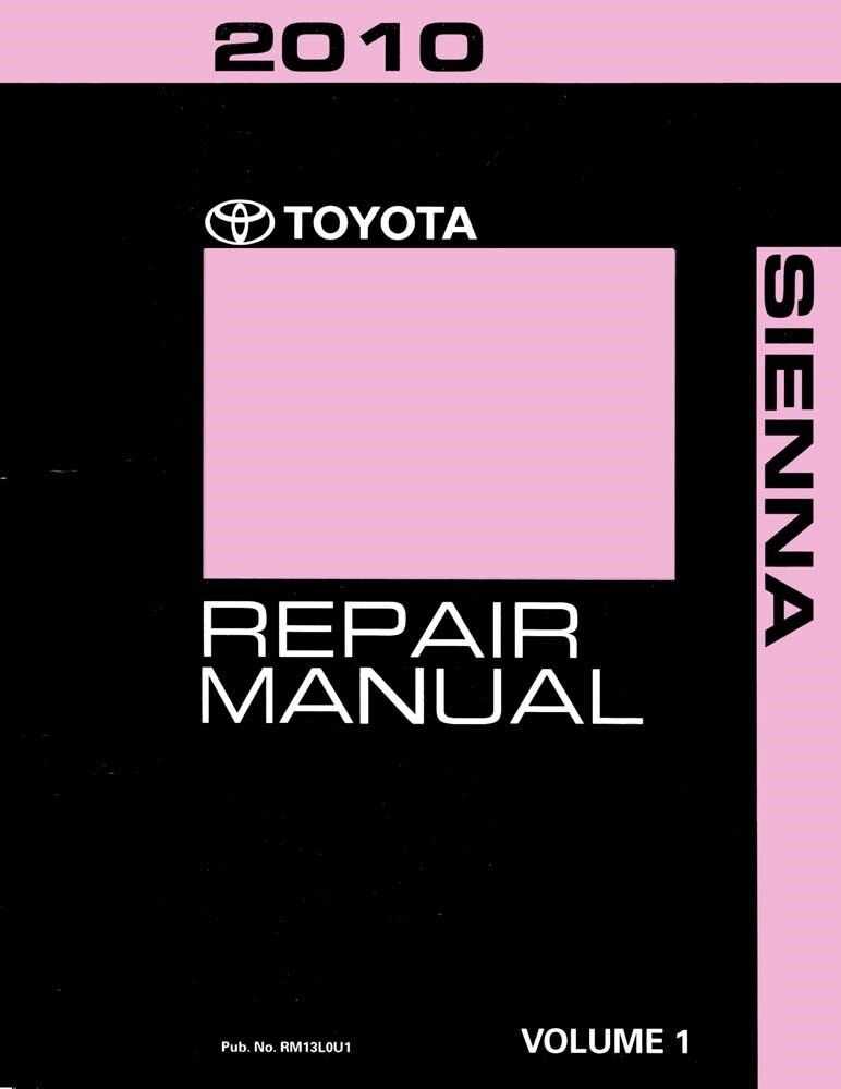 1999 toyota sienna repair manual