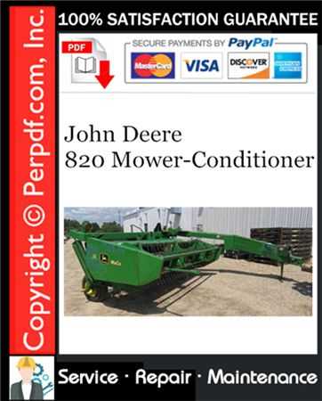 john deere 820 repair manual