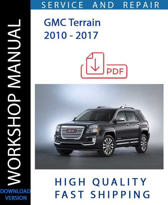 gmc terrain repair manual