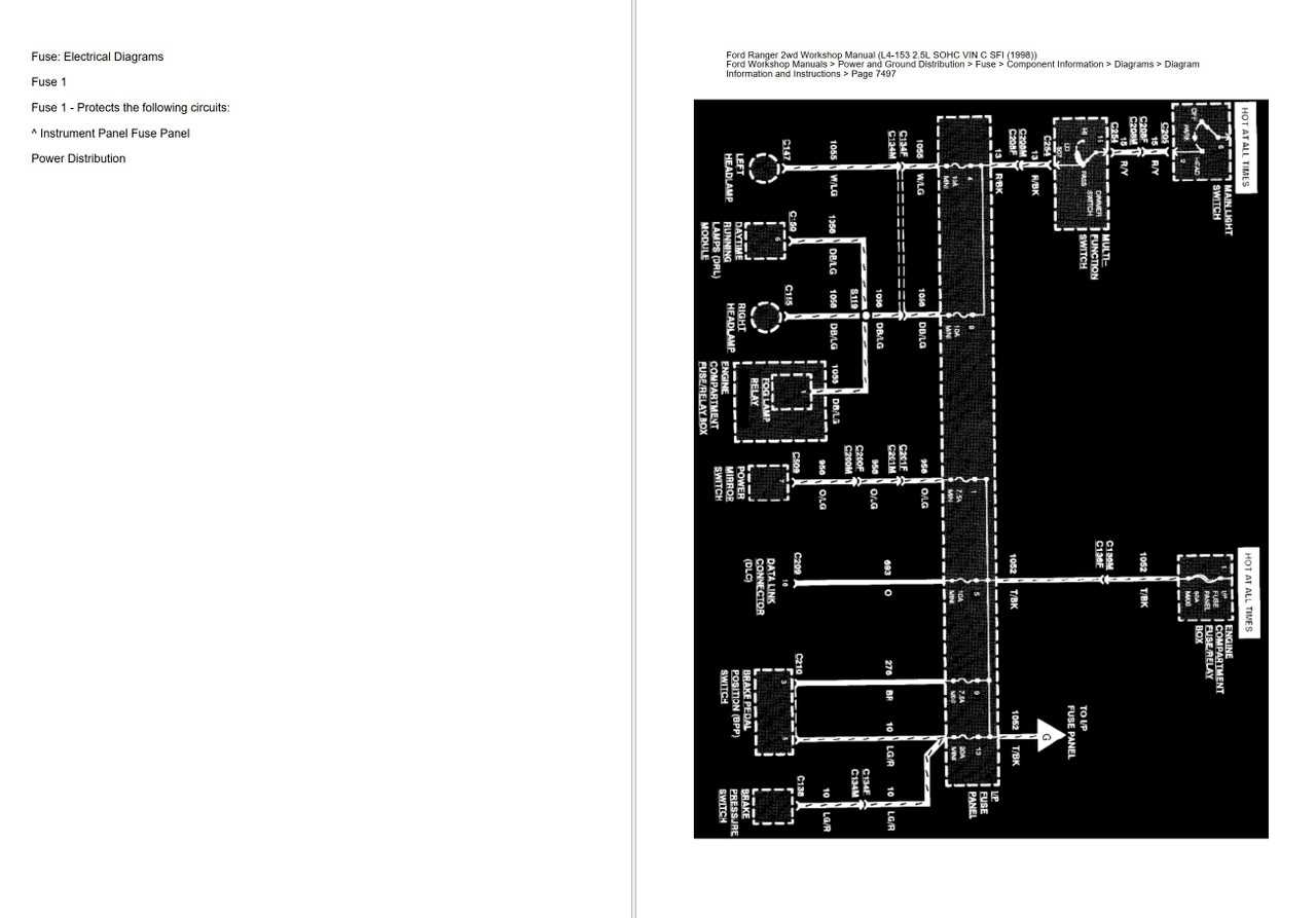 1999 ford ranger repair manual