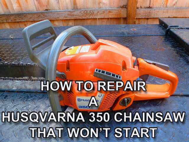 husqvara 340 chainsaw engine repair manual