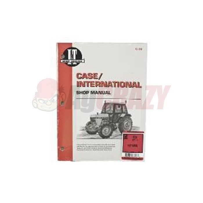 international tractor repair manual