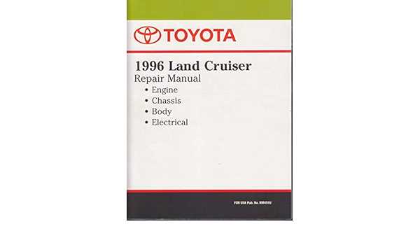 1997 land cruiser repair manual