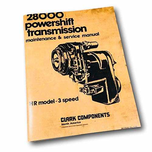 clark transmission repair manual