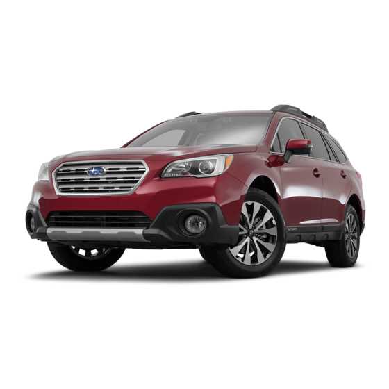 2016 subaru outback repair manual