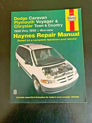 1999 plymouth grand voyager repair manual