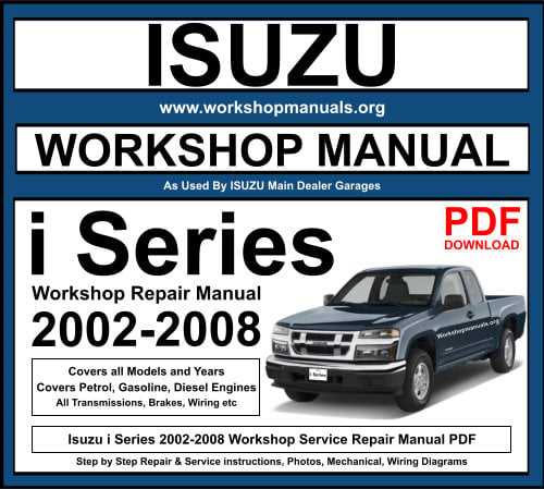 isuzu truck repair manual