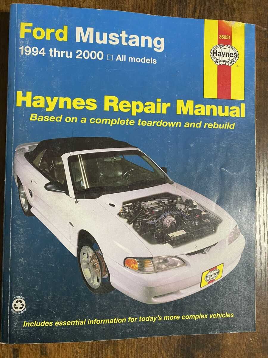 1996 ford mustang repair manual