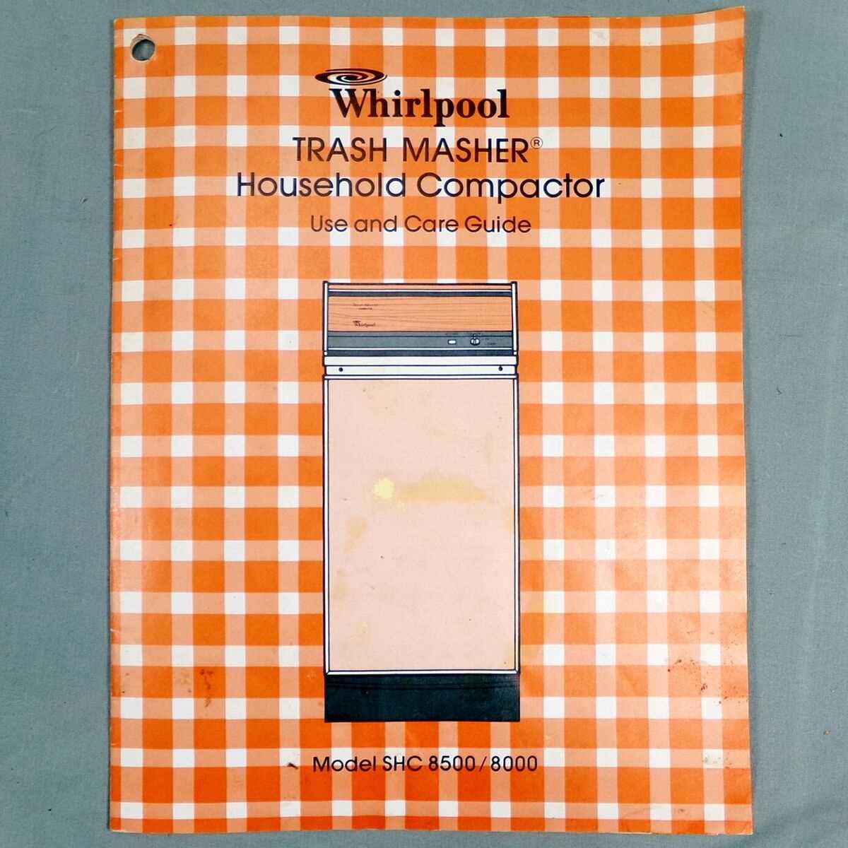 kitchenaid trash compactor repair manual