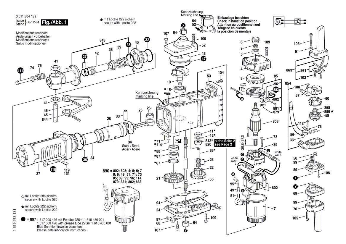 bosch hammer drill repair manual