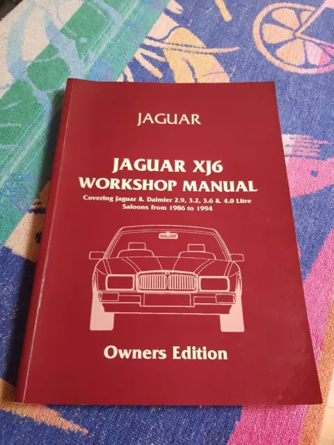 jaguar xj6 repair manual