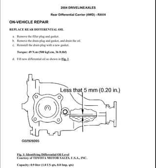 2003 toyota rav4 repair manual