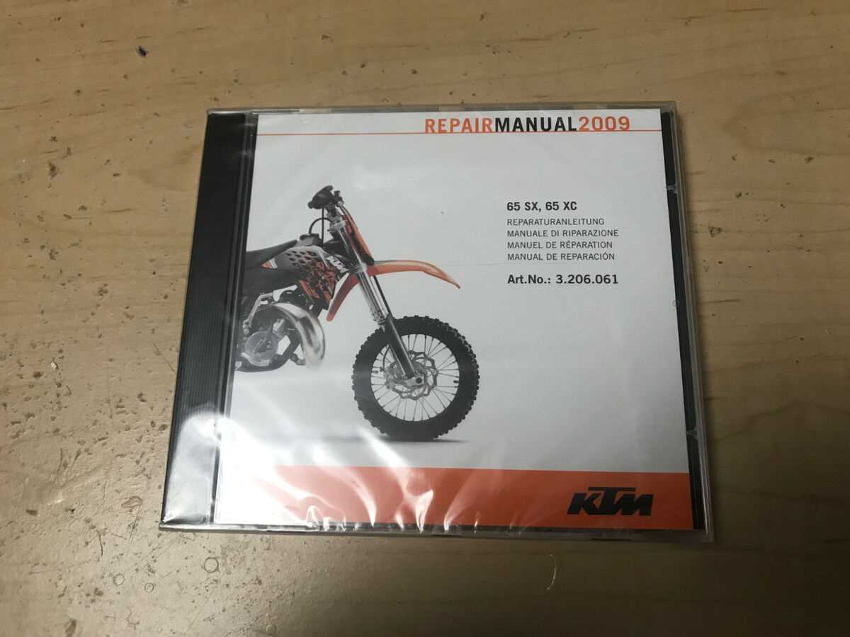 ktm 65 sx repair manual