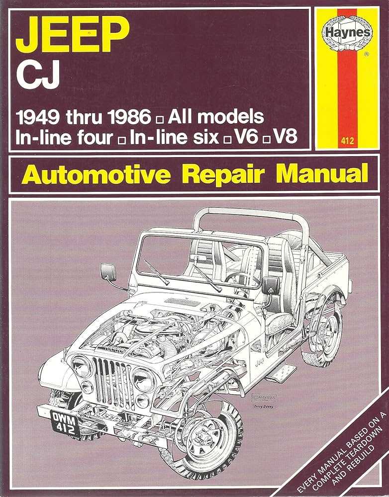 jeep cj repair manual