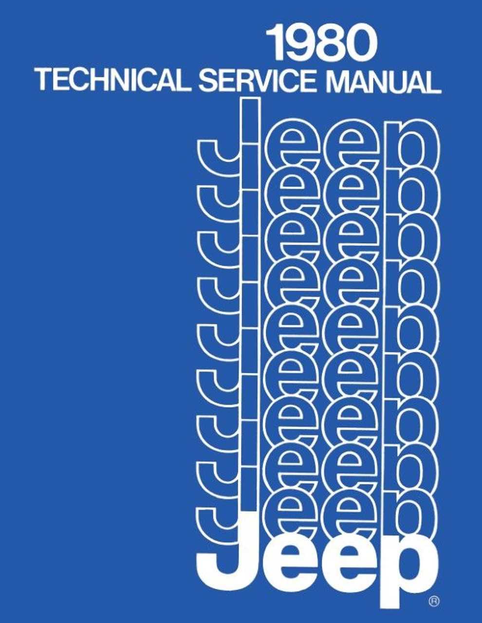 jeep cj repair manual