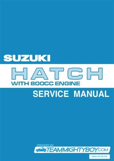 suzuki alto repair manual