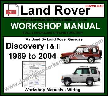 land rover discovery 2 repair manual