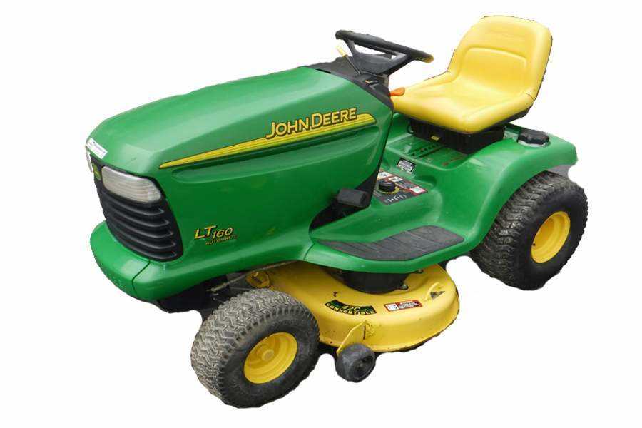 john deere 160 lawn tractor repair manual