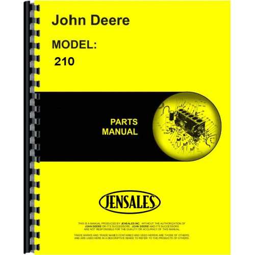 john deere 210c repair manual