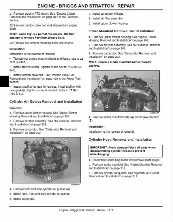 john deere 212 repair manual