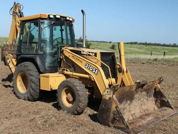 john deere 310 backhoe repair manual