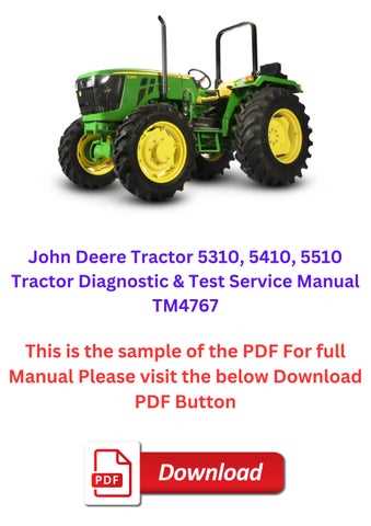 john deere 5510 repair manual