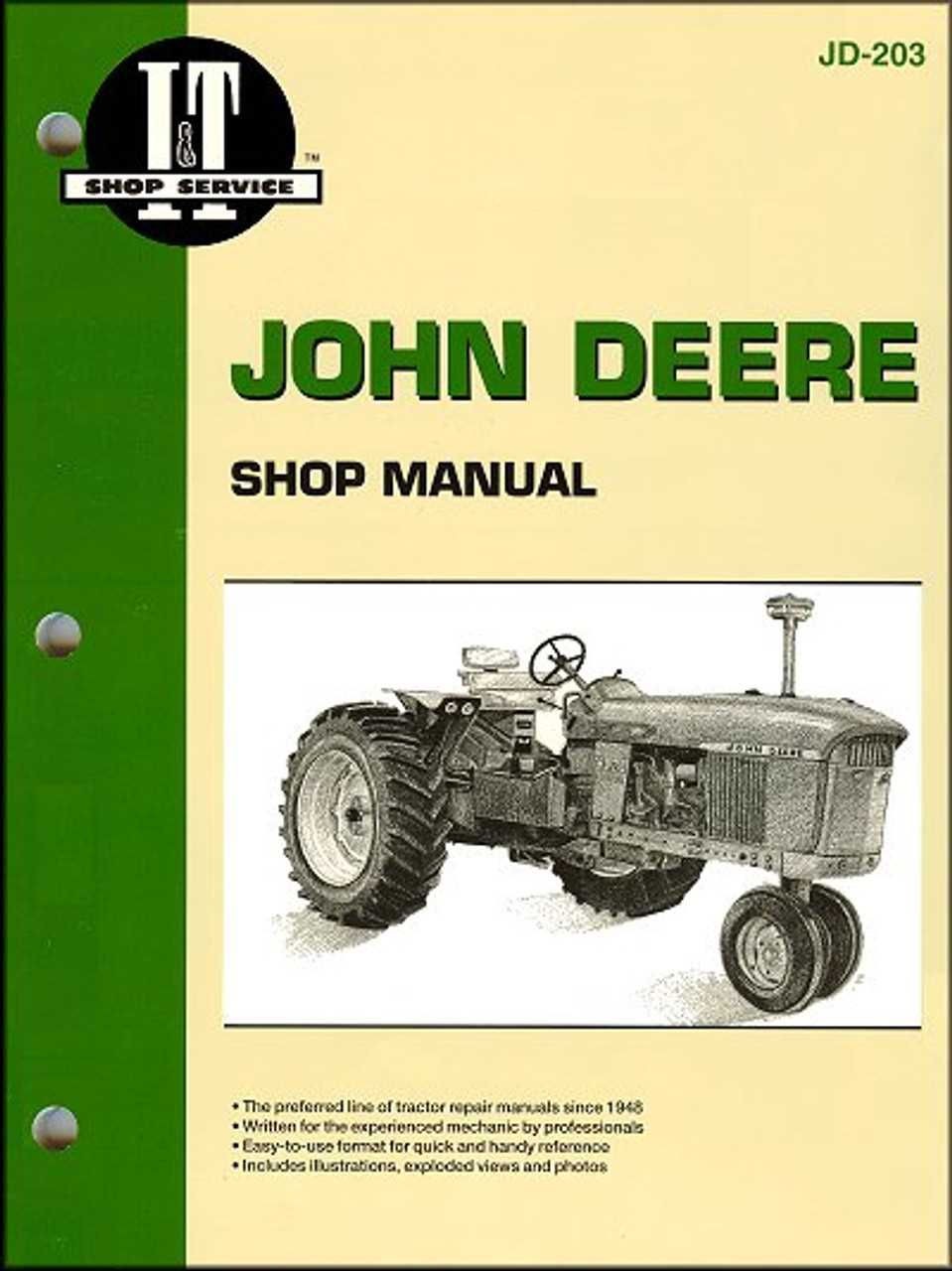 john deere 7410 repair manual