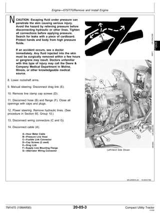 john deere 770 tractor repair manual