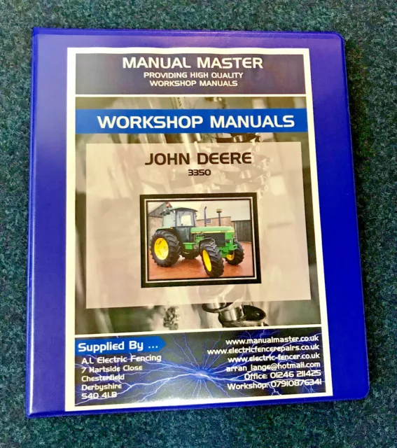 john deere 8130 repair manual