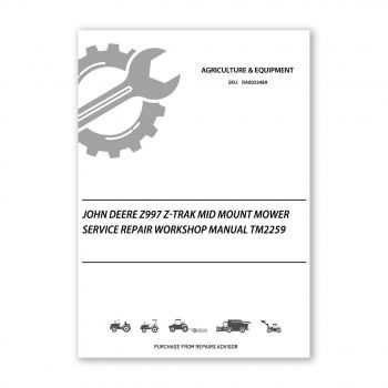 john deere repair service manual