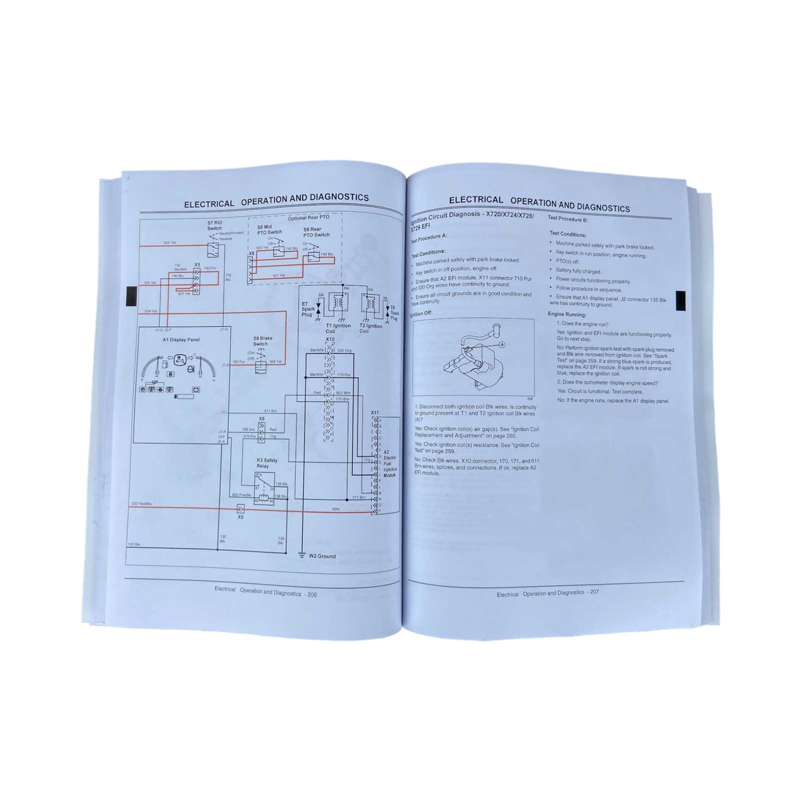 john deere x720 repair manual