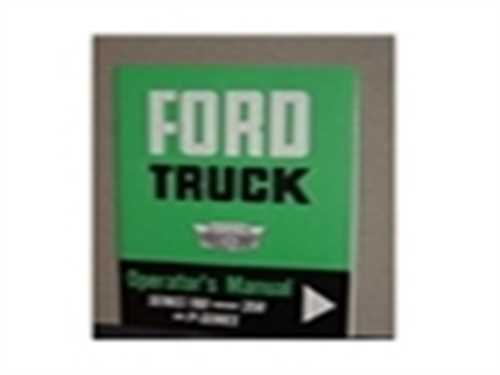 1964 ford f100 repair manual