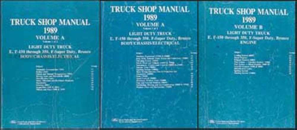 1989 ford f150 repair manual