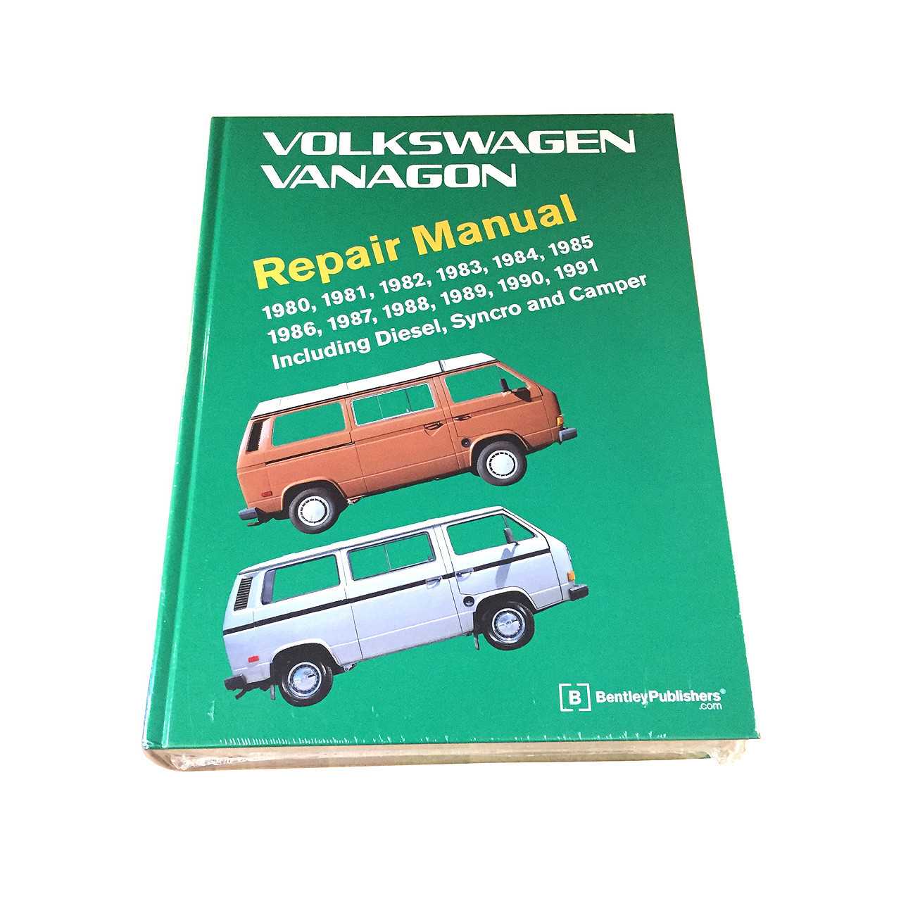 vanagon official factory repair manual