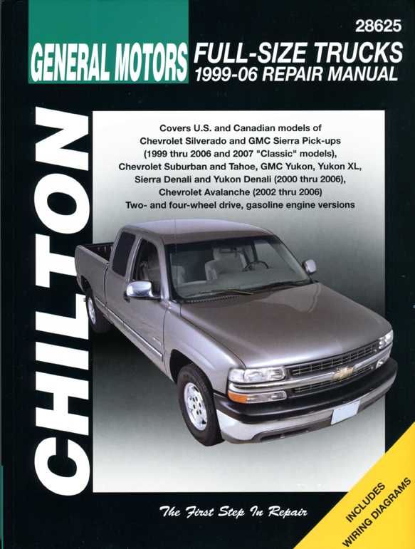 2005 chevy avalanche repair manual