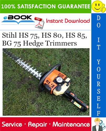 stihl ht 75 repair manual