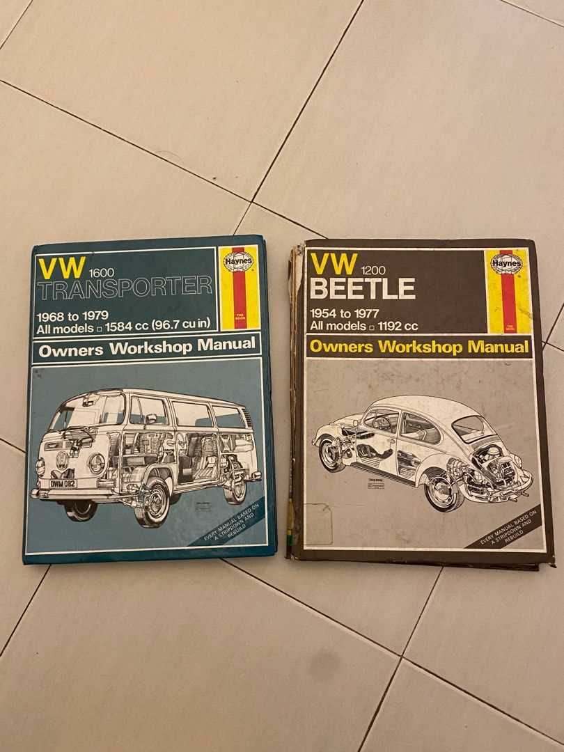 1968 vw beetle repair manual