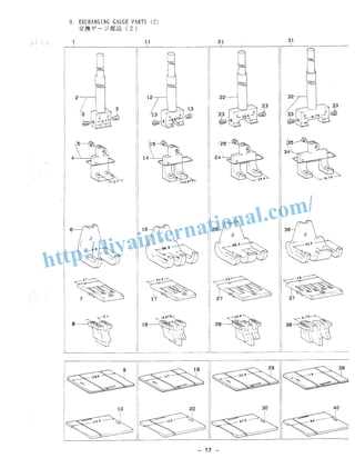 juki lg 158 repair manual