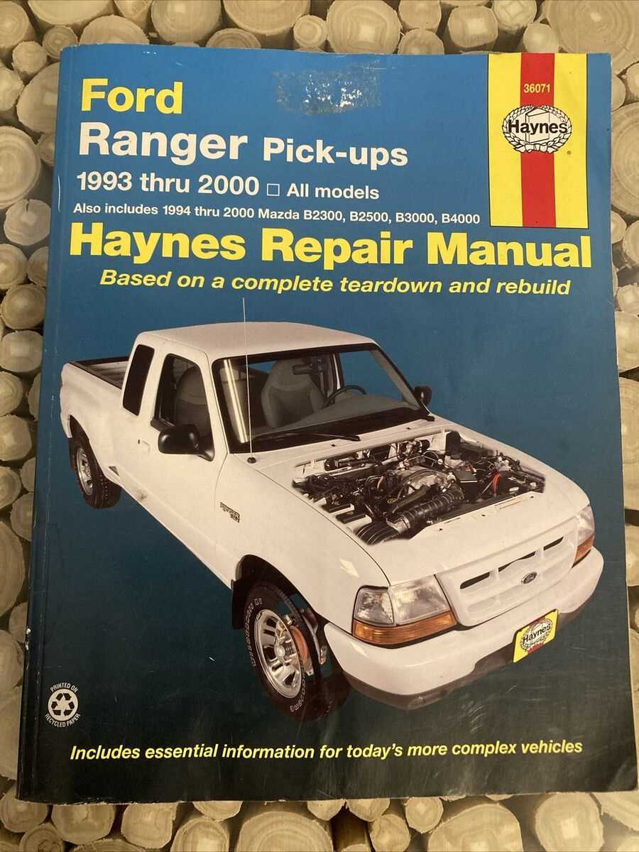 mazda b2300 repair manual