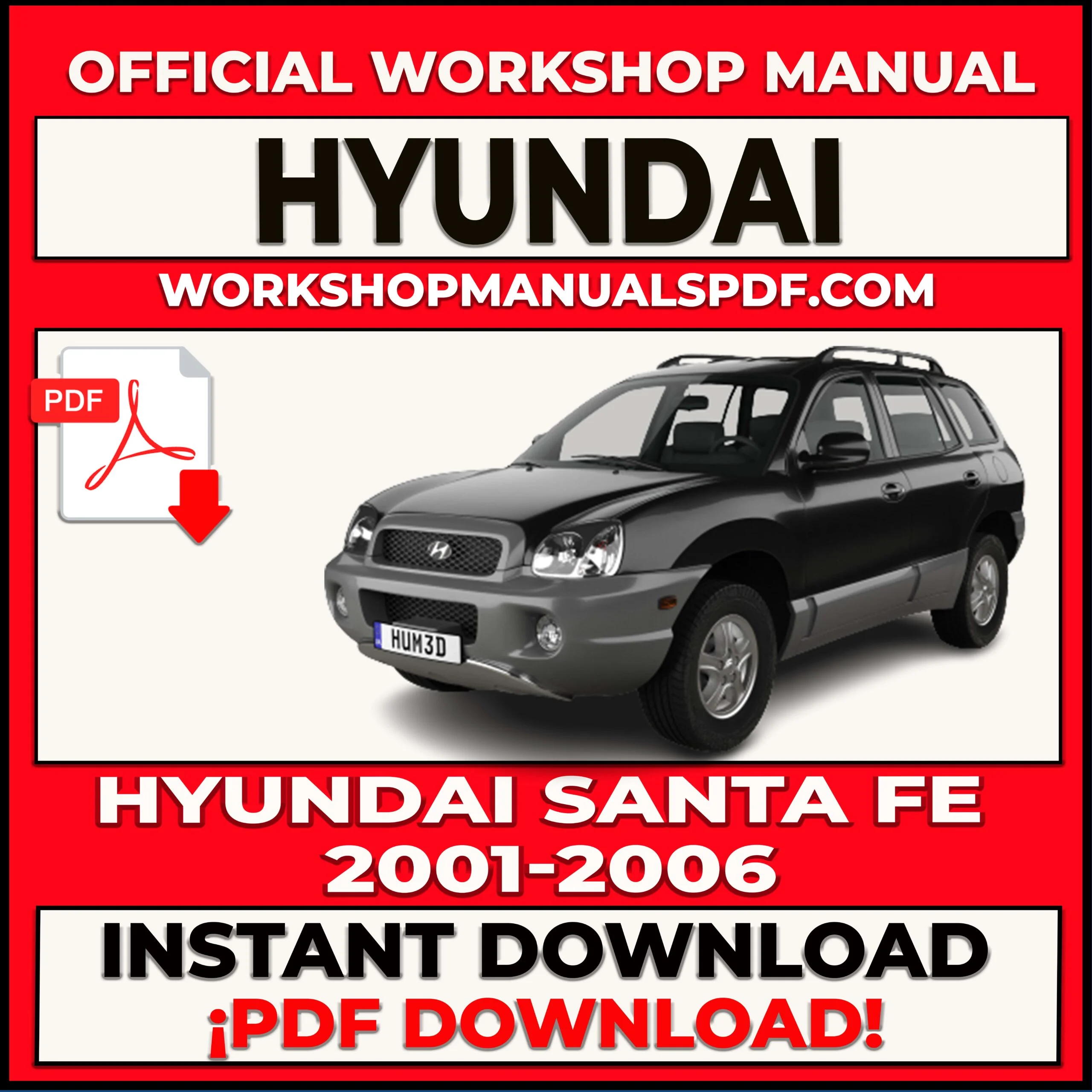 santa fe repair manual